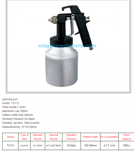 Low Pressure Spray Gun