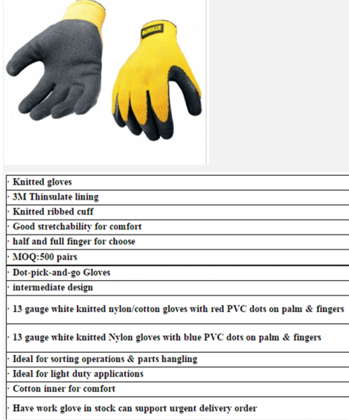 Polyester Gloves