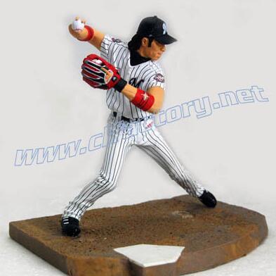 Baseball Player Figurine