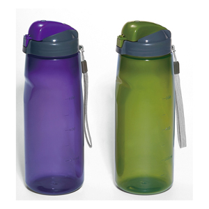 Plastic water bottles