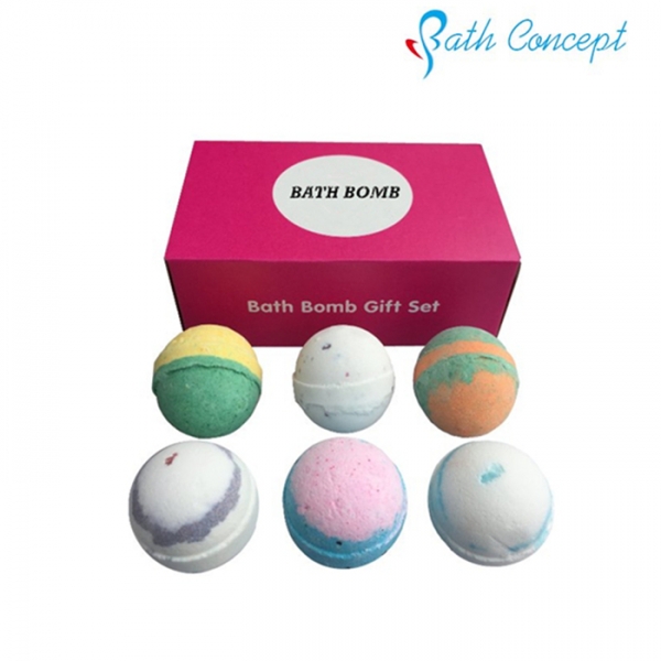 Custom Christmas gift Bath Bomb Set For Bath Bomb Supplier